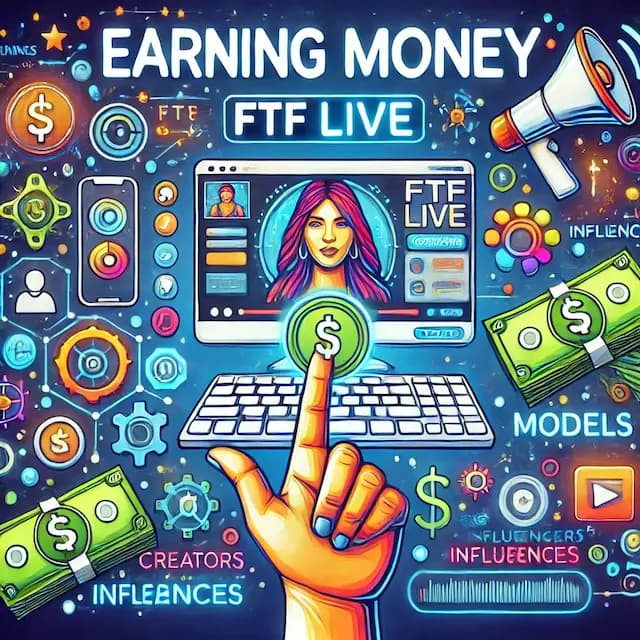 Earn Money with FTF Live: For Creators, Influencers, and Models